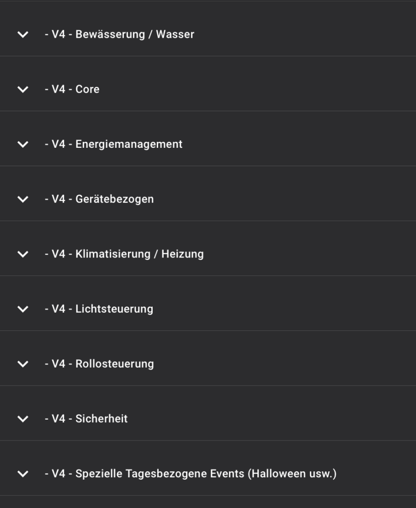 Liste von Smart-Home-Funktionen